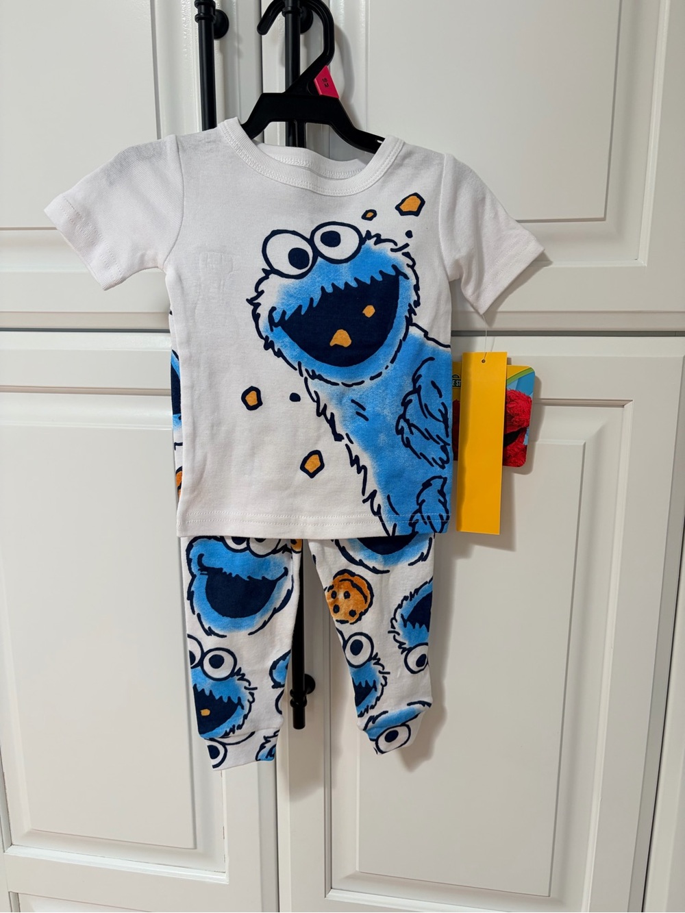 Sesame Street Cookie Monster pajamas